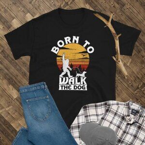 Walking Dachshund, Dog Walker Shirt, Walking Dog Shirt, Dog Job Shirt